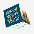Happy New Year Confetti Confetti-exploding Greetings Card
