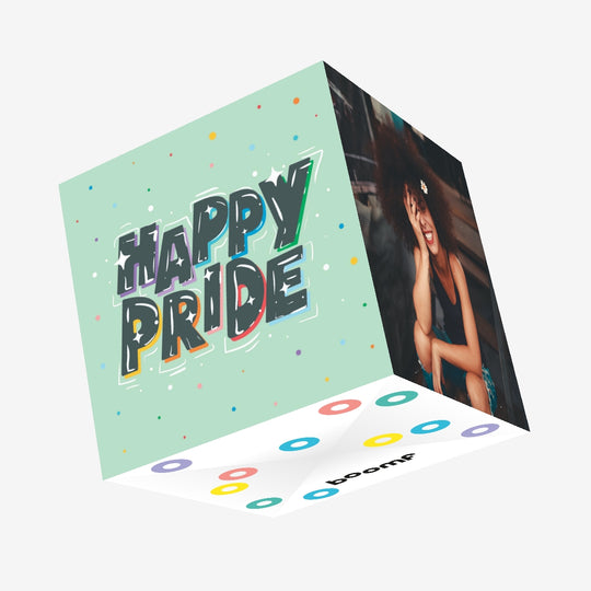 Happy Pride Confetti-exploding Greetings Card