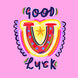 Horseshoe Good Luck Card