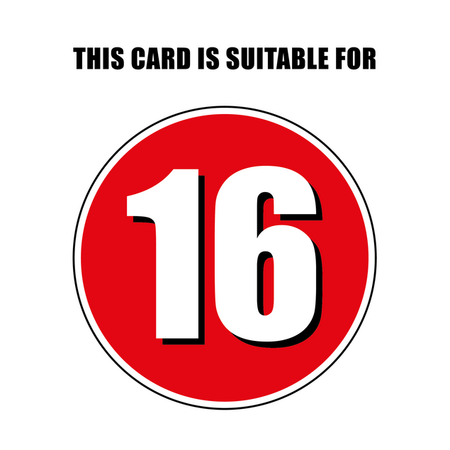 16th birthday card - 1