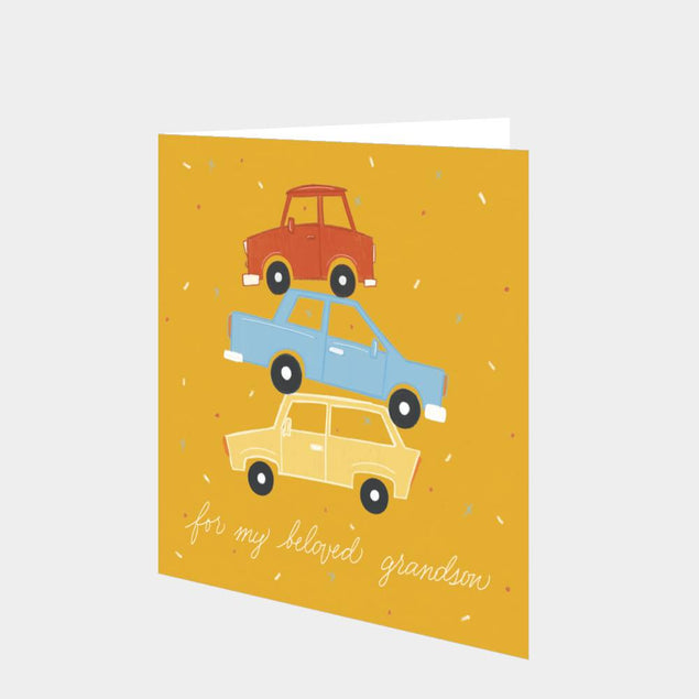 For My Beloved Grandson Card