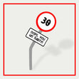 30th birthday road sign  - 1