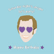 Elton John Themed Happy Birthday Card - 1