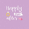 Happily Ever After Wedding Card - 1