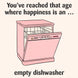 An Empty Dishwasher Birthday Card