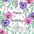 Pansy happy birthday - 1