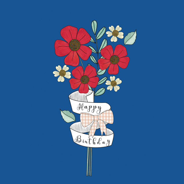 Bunch of flowers happy birthday - 1