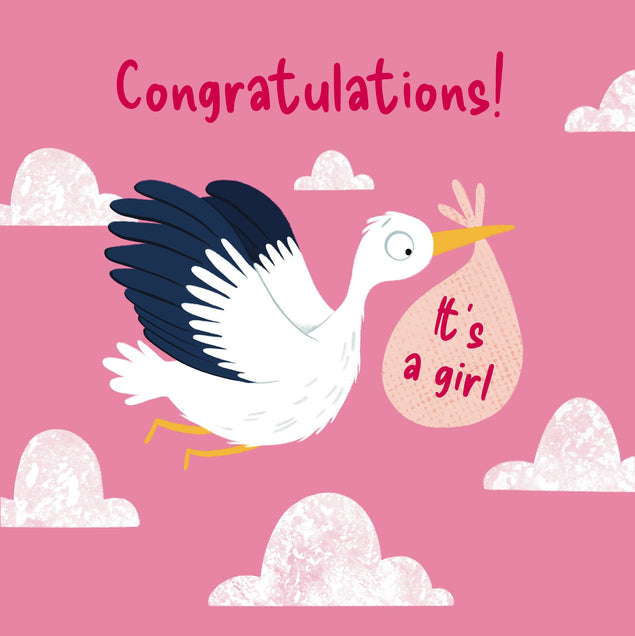 Stork It's a Girl - 1