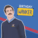 Birthday Wanker Ted Lasso Birthday Card