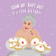 Chin Up Baps Out - Miriam Margoyles Birthday - 1