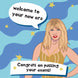 Taylor Swift Exams Congratulations Card