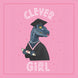 Dinosaur Clever Girl Graduation Card