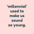 funny millennial birthday card for 80s and 90s babies and gen y mates - 1