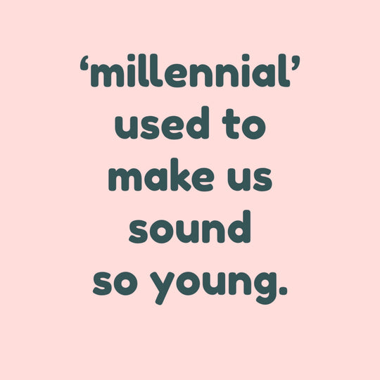 Millennial Used To Make Us Sound So Young Birthday Card
