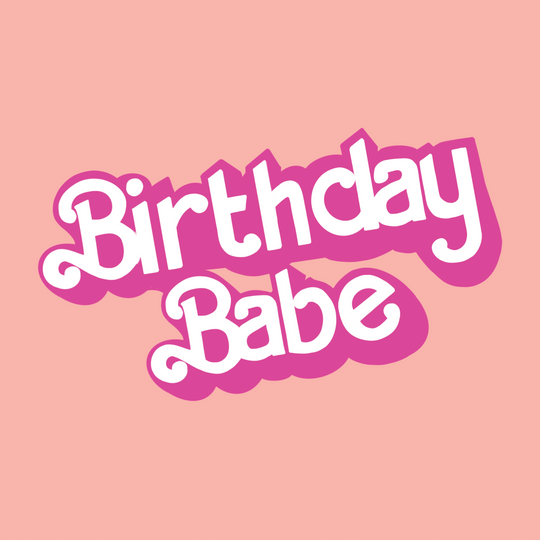 Barbie Babe Birthday Card