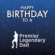 Premier League Dad Football Birthday - 1