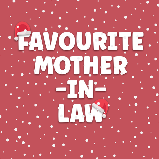 Favourite Mother-in-Law Christmas Card