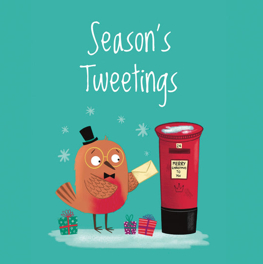 Season's Tweetings Christmas Card