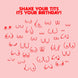 Shake Your Tits Birthday Card