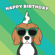 Beagle Dog Birthday - 1