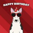 Bull Terrier Dog Birthday - 1