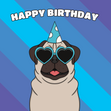 Pug Dog Birthday - 1