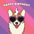 Corgi Dog Birthday - 1