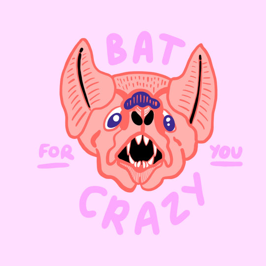 Bat Crazy Card