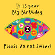 Funny Big Brother Big Birthday Card!  Perfect for Big Brother fans - 1