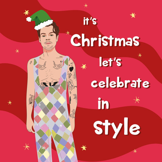 Harry Styles Christmas Card