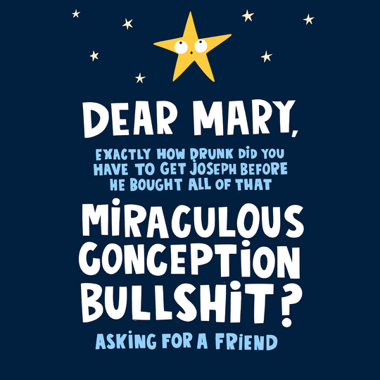 Mary Joseph Virgin Mary Christmas Card