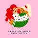 Soul Sister Birthday Card