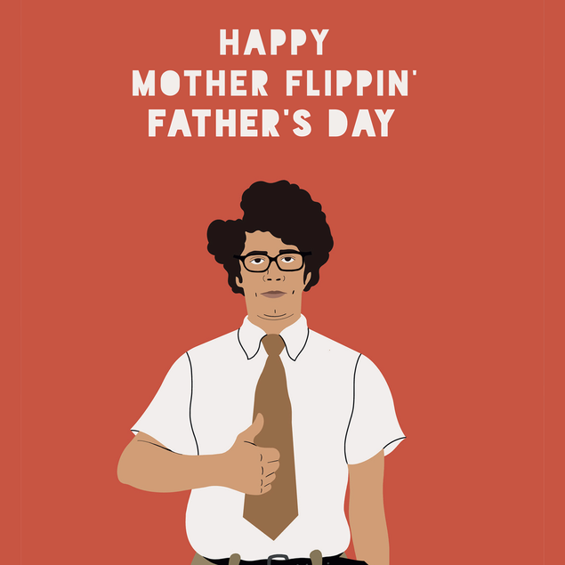 Funny Moss IT Crowd Father's Day Card - 1