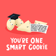 Smart Cookie Graduation Celebration Card  - 1