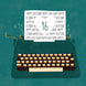 Typewriter Happy 16th Birthday
