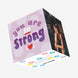 You Are So Strong Confetti-exploding Greetings Card