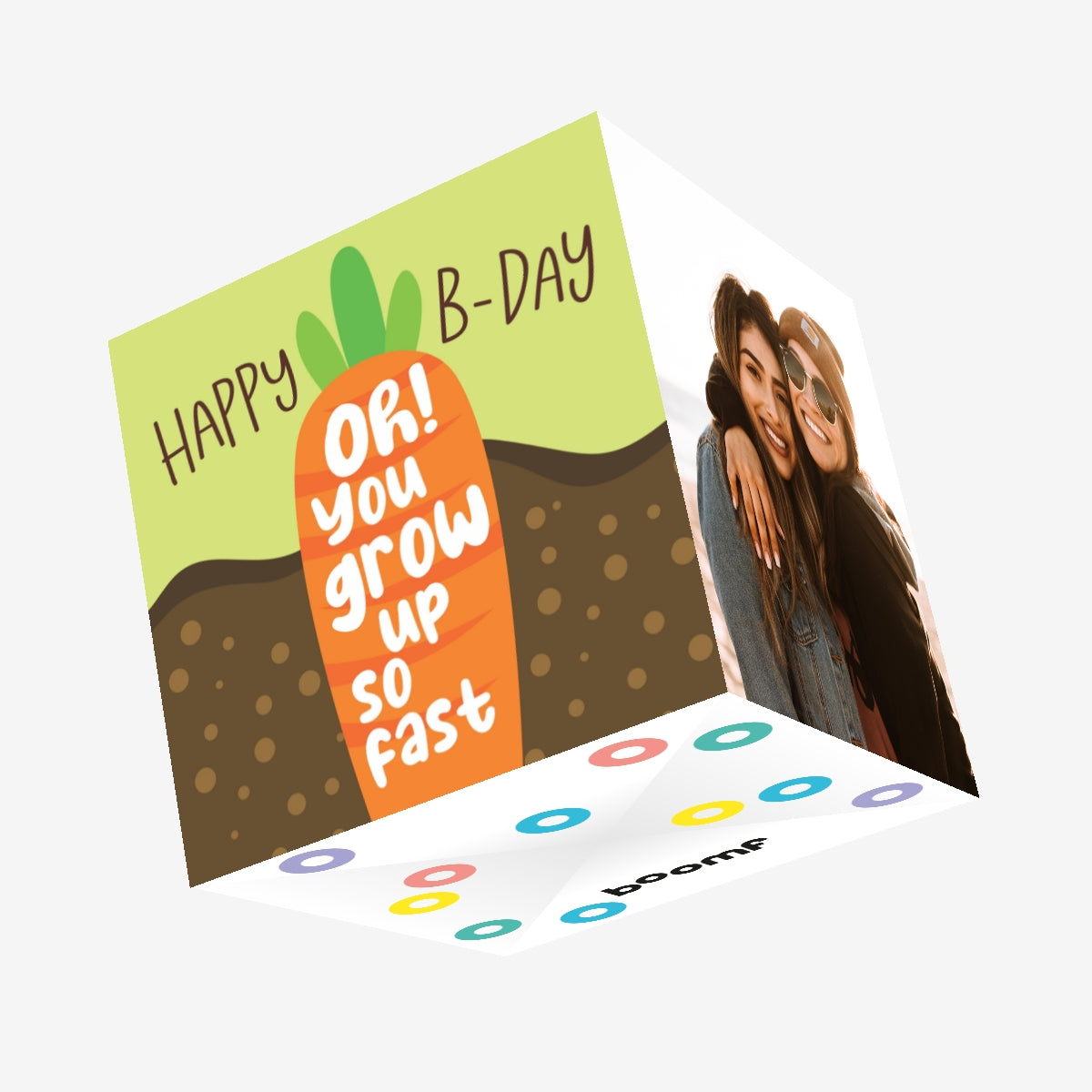 Carrot Happy Birthday Confetti-exploding Greetings Card – Boomf