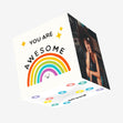 You Are Awesome Confetti-exploding Greetings Card
