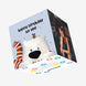 Cute Polar Bear With Gift Happy Birthday Confetti-exploding Greetings Card