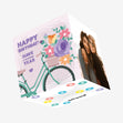 Happy Birthday! Have A Blooming Year Confetti-exploding Greetings Card