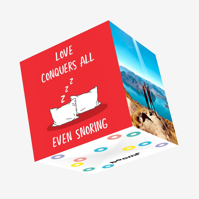 Love Conquers All Confetti-exploding Greetings Card