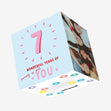 Seven Wonderful Years Of You Confetti-exploding Greetings Card