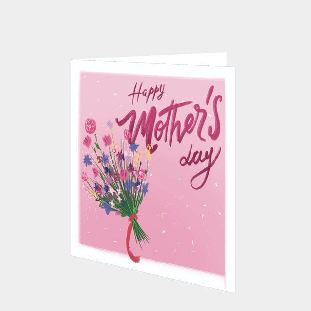Happy Mother's Day Flower Bouquet Card