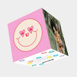 Mum Smile Bomb 3D Cube Card