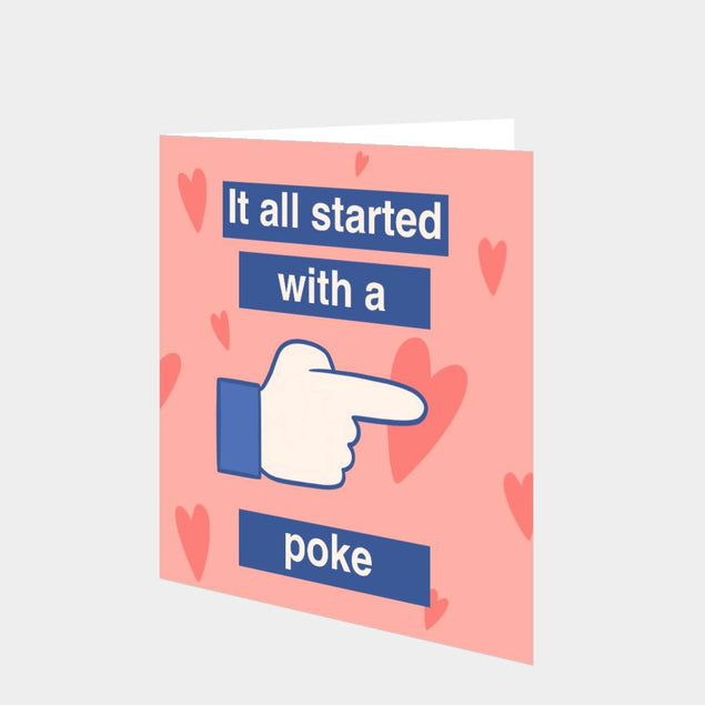 It All Started With A Poke Card