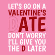 Valentine's Date Card