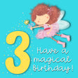 3 Have A Magical Birthday! Confetti-exploding Greetings Card