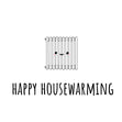 Happy Housewarming Radiator New House Confetti-exploding Greetings Card