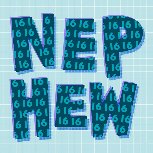 Nephew 16th Birthday Confetti-exploding Greetings Card