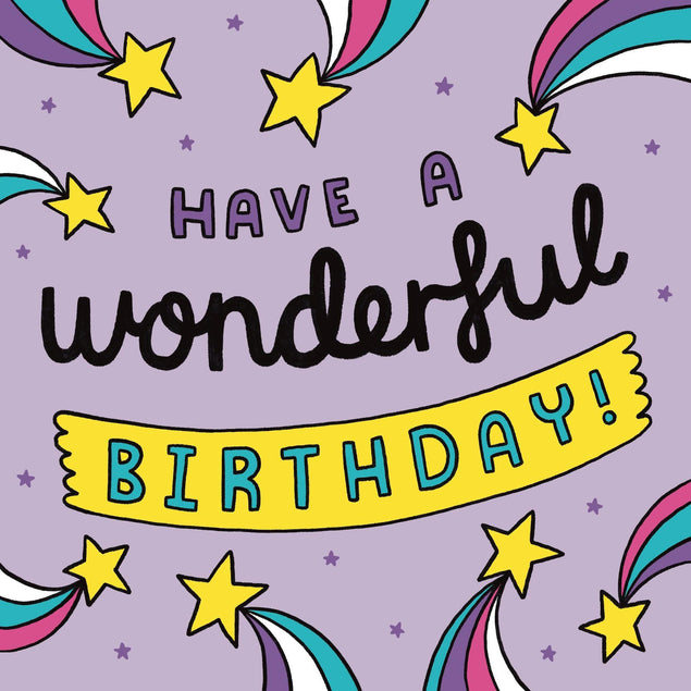 Have A Wonderful Birthday! Confetti-exploding Greetings Card